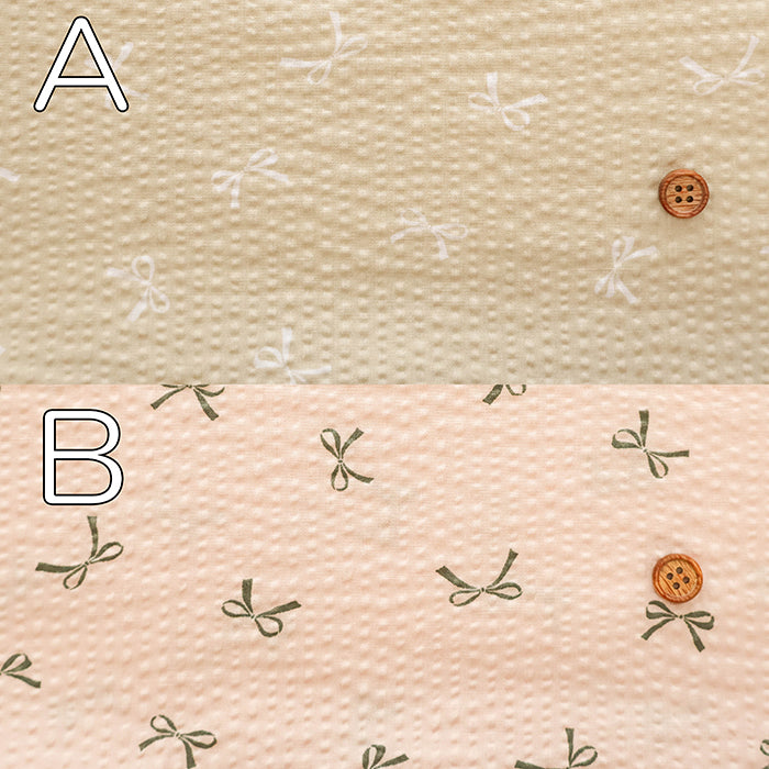 Cotton Poplin Ripple Print Fabric - Ribbon - nomura tailor
