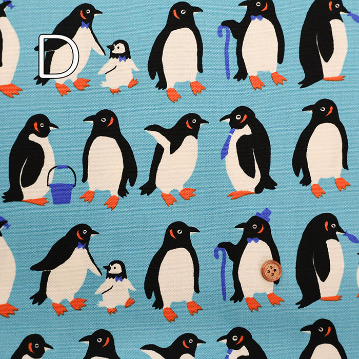 Cotton Oxford Fabric - Penguin - nomura tailor