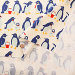 Cotton Oxford Fabric - Penguin - nomura tailor