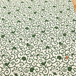 Cotton Dobby Fabric - Arabesque Cat - nomura tailor