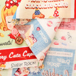 Cotton Shirting Fabric - Quilt Gate Sweets Rock’n’Roll - nomura tailor