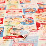 Cotton Shirting Fabric - Quilt Gate Sweets Rock’n’Roll - nomura tailor