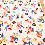 Cotton Shirting Fabric - Quilt Gate Love Rockabilly - nomura tailor