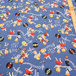 Cotton Shirting Fabric - Quilt Gate Love Rockabilly - nomura tailor