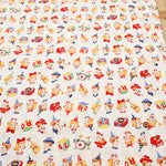 Cotton Shirting Fabric - Quilt Gate Music Party - nomura tailor
