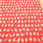 Cotton Shirting Fabric - Quilt Gate Music Party - nomura tailor
