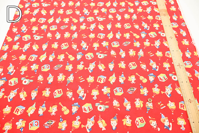Cotton Shirting Fabric - Quilt Gate Music Party - nomura tailor