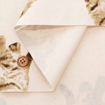 Cotton Oxford Fabric -Cat - nomura tailor