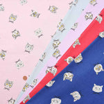 Cotton Oxford Fabric - Ribbon cat - nomura tailor