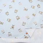 Cotton Oxford Fabric - Ribbon cat - nomura tailor