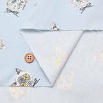 Cotton Oxford Fabric - Ribbon cat - nomura tailor