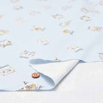Cotton Oxford Fabric - Ribbon cat - nomura tailor