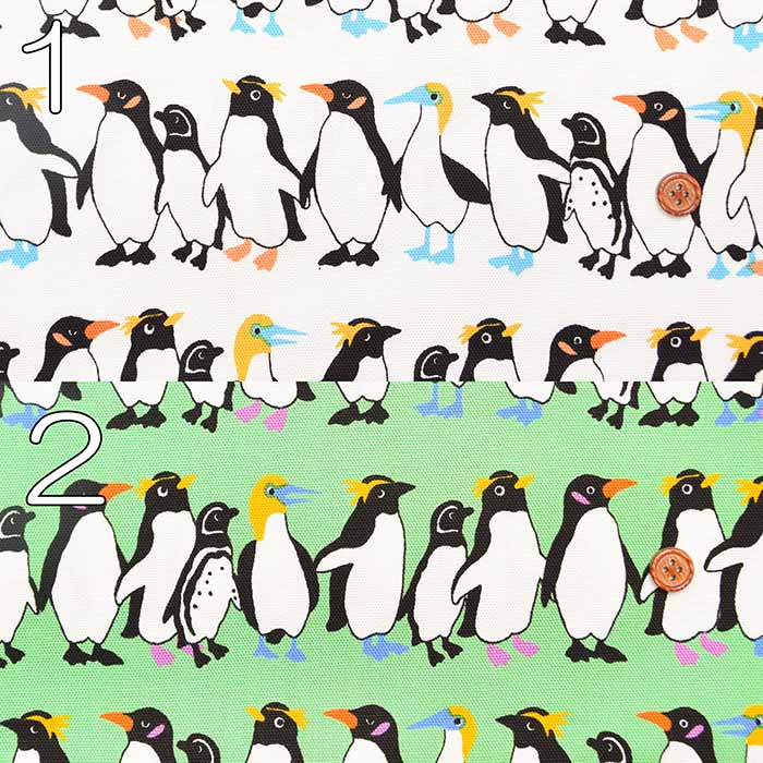 Cotton Oxford Fabric - Little Zoo - PENsanpo - nomura tailor