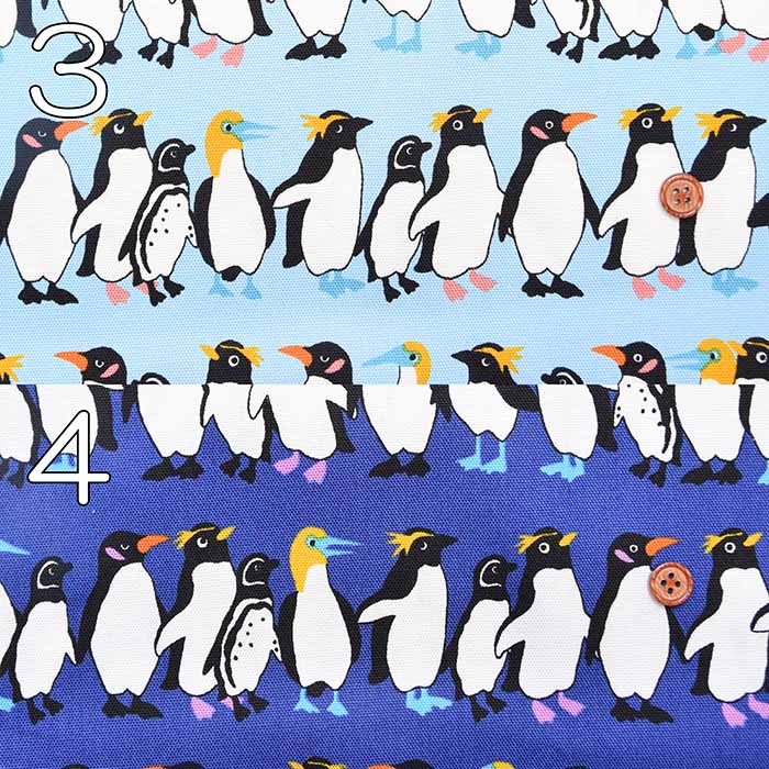 Cotton Oxford Fabric - Little Zoo - PENsanpo - nomura tailor