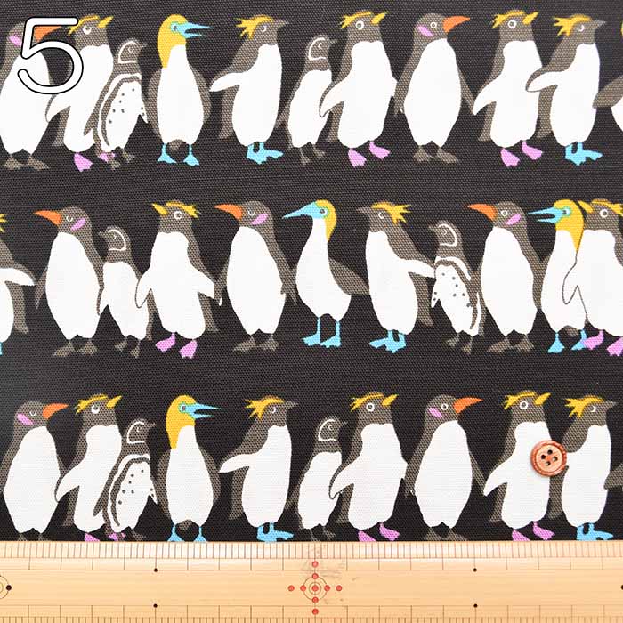 Cotton Oxford Fabric - Little Zoo - PENsanpo - nomura tailor