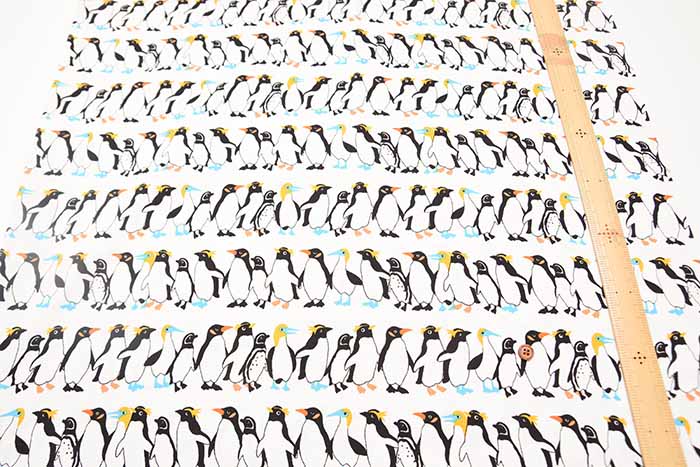 Cotton Oxford Fabric - Little Zoo - PENsanpo - nomura tailor