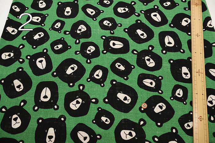 Linen-like Cotton Slub Fabric - Big Bear Brothers - nomura tailor