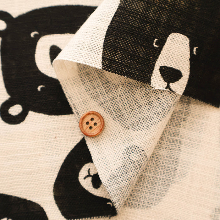 Linen-like Cotton Slub Fabric - Big Bear Brothers - nomura tailor