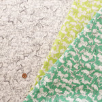 Cotton Double Gauze Print Fabric - Safari - nomura tailor