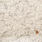 Cotton Double Gauze Print Fabric - Safari - nomura tailor