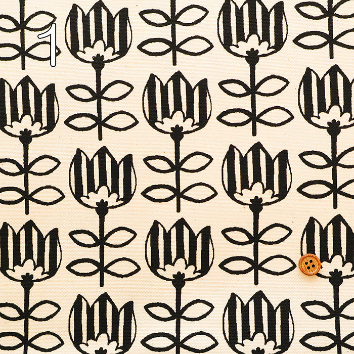 Cotton Oxford Fabric - Monotone Tulip - nomura tailor