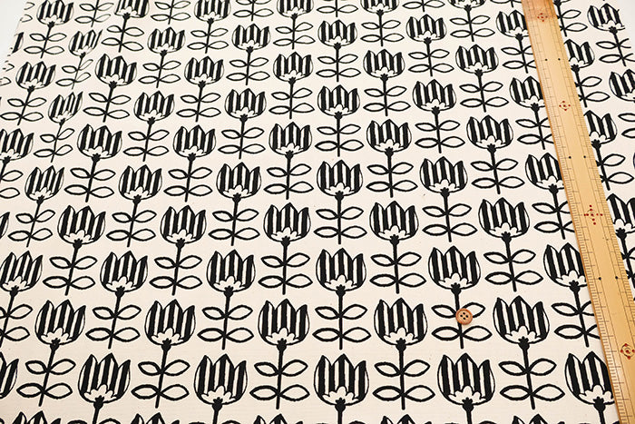 Cotton Oxford Fabric - Monotone Tulip - nomura tailor