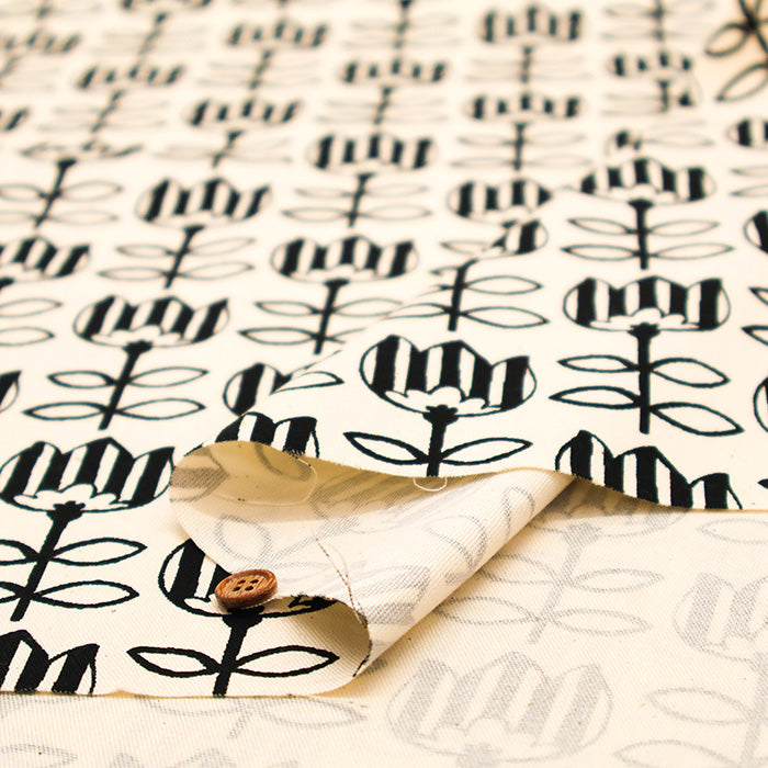 Cotton Oxford Fabric - Monotone Tulip - nomura tailor