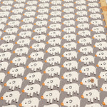 Cotton Oxford Fabric - Boo Boo Pig - nomura tailor