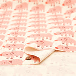 Cotton Oxford Fabric - Boo Boo Pig - nomura tailor