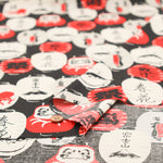 Cotton Scare Printed Fabric - Lantern - nomura tailor