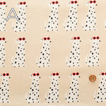 Cotton Oxford Fabric - Dalmatian - nomura tailor