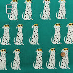 Cotton Oxford Fabric - Dalmatian - nomura tailor