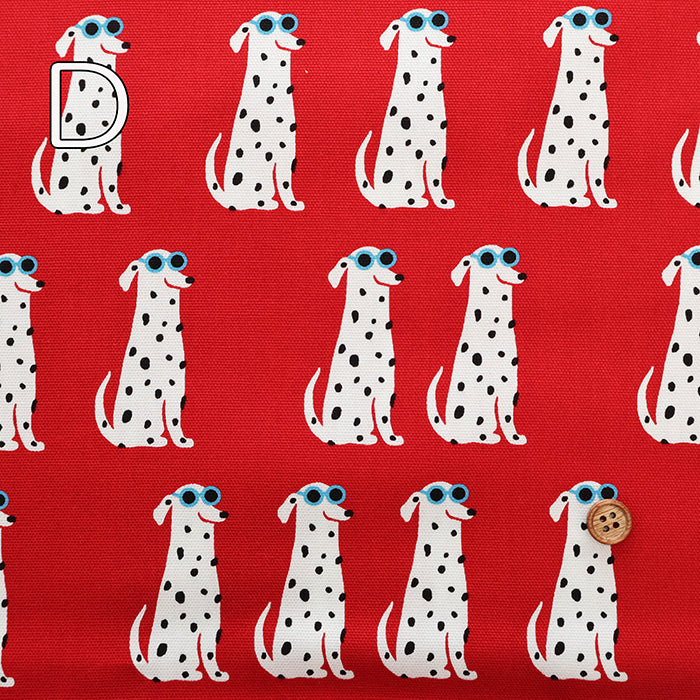 Cotton Oxford Fabric - Dalmatian - nomura tailor