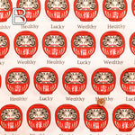 Cotton Muslin printed Fabric  - DARUMA - nomura tailor