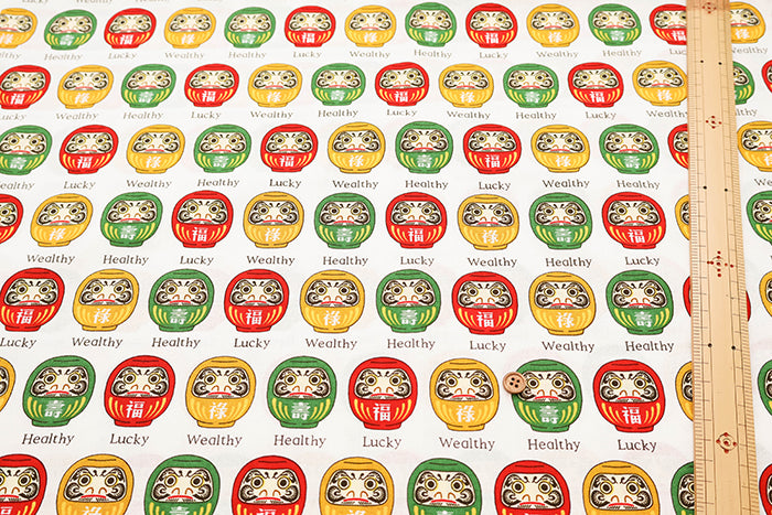 Cotton Muslin printed Fabric  - DARUMA - nomura tailor