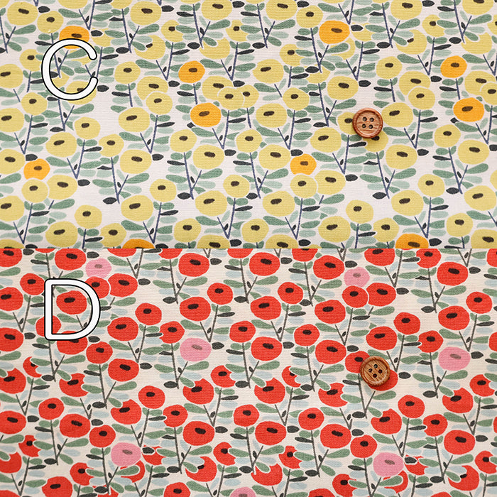 Cotton Broad Fabric - Flower - nomura tailor