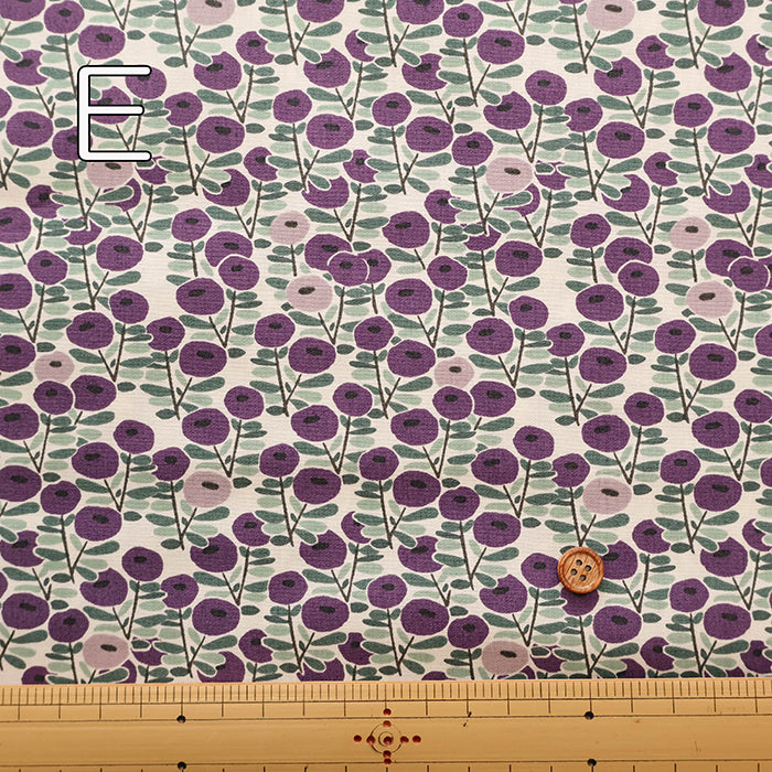 Cotton Broad Fabric - Flower - nomura tailor