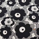 C/L Canvas Printed Fabric - Poppy - nomura tailor