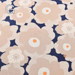 C/L Canvas Printed Fabric - Poppy - nomura tailor