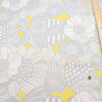 C/L Canvas Printed Fabric Art Flower - nomura tailor