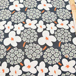 C/L Canvas Printed Fabric - Bouquet - nomura tailor