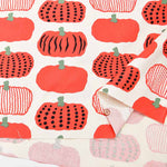 10/1 Cotton Canvas Printed Fabric Pumpkin - nomura tailor