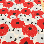 C/L Canvas Print Fabric - Marigold - nomura tailor