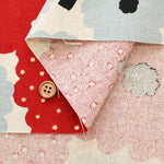 C/L Canvas Print Fabric - Marigold - nomura tailor