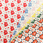 Cotton Broad Fabric - Mini Peach Flower - nomura tailor
