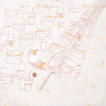 Cotton 40 Broadcloth Printed Fabric - Fast food - nomura tailor
