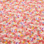 Cotton Dobby Japanese-style Print Fabric - Floral - nomura tailor