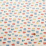 Cotton Double Gauze Print Fabric - Car - nomura tailor