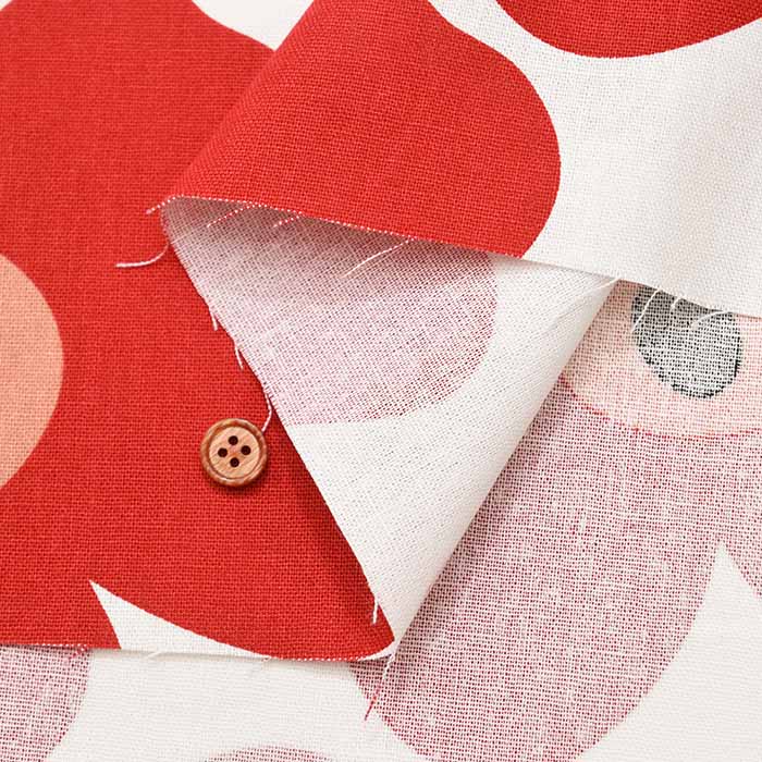 C/L Canvas Printed Fabric - Flower - nomura tailor