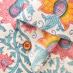 Made in India Cotton Cambric Print Fabric - Ethnic - nomura tailor